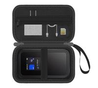 HESPLUS Case for NETGEAR Nighthawk M7 (MH7150) 5G Mobile Hotspot, Portable Protective Storage Bag with Wrist Strap & Mesh Pocket, Shockproof Anti-Scratch Portable WiFi Router Carrying Case(CASE ONLY)