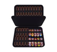 HESPLUS Case for TECH Deck Ultra DLX Fingerboard 4-Pack, Holds 40PCS Mini Skateboards, Portable Travel Carrying Case for Collectible Finger Skateboards and Accessories