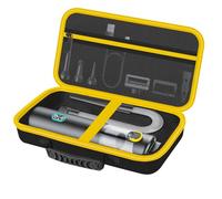 HESPLUS Storage Case for Fanttik Slim V8 Apex / V8 Mate / V10 Apex / V10 Mate Car Vacuums - Cordless Handheld Vacuum Carrying Bag for Travel, Blackyellow (Case Only)