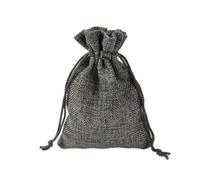 Hessian Bags,Little Gift Bags 50Pcs/pack Fashion Jute Drawstring Burlap Bags Wedding Party Favors Gift Jewelry Hessian Sack Pouches Packing 5 Sizes(Grey,1 COUNT (PACK OF 1)_50PCS)