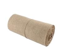 Hessian Roll 20M Natural Jute Burlap Fabric 3-30CM Roll Hessian Ribbon Table Runner Wedding Party Supplies Spring Decoration for Crafts(Width 30cm)