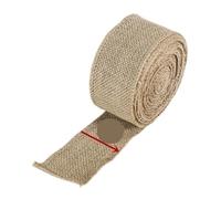 Hessian Roll 5cm/10cm/15cm/35.5cm Width Jute Table Runner Burlap Fabric for Chair Sashes Ribbon Hessian for Crafts(4cm,10 Meter)