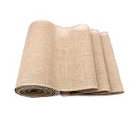 Hessian Roll DIY 10M Jute Line Vintage Table Runner Burlap Roll Rustic Wedding Decor Party Country Home Tablecloth Chair Sashes for Crafts