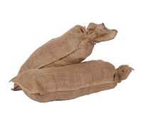 Hessian Sand Bags with Ring Ties 750x325mm (Qty Discounts) Flood Protection Sack (10)