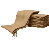 Hessian Sandbags Unfilled - Heavy-Duty Biodegradable Jute Sacks for Flood Protection, Weighing Down, Civil Works & Site Safety - 33x76cm - LC Packaging UK Ltd (40)