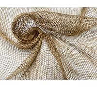 Hessian Scrim Netting Jute Fabric Sacking Material - Fine Natural Burlap Raffia Garden Net - 100cm Wide (2)