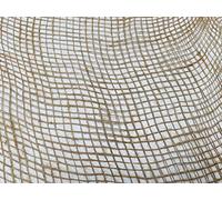Hessian Scrim Netting Jute Fabric Sacking Material - Fine Natural Burlap Raffia Garden Net - 100cm Wide (1)
