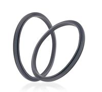 HESSION Gasket Part Rubber Rings Seal Ring Gasket Replacement for Nutribullet Replacement Parts Accessories Blender 900 Series 600W 900W 2 Pack