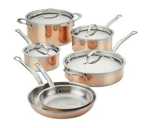 Hestan - Hestan CopperBond Pot Set 10 Parts - Copper