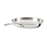 Hestan ProBond Luxe 12.5-Inch Skillet, Professional Clad Stainless Steel ProCore Tri-Ply Clad Construction, Polished Exterior, Induction & Oven Safe
