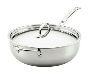 Hestan - ProBond Luxe Frying Pan With Lid, 28 cm - Stainless Steel