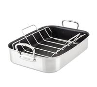 Hestan Provision Cookware, Nonstick Roaster (16.5-inch), Silver