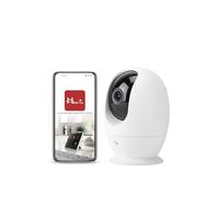 Hestia 2K Indoor Pan Tilt Security Camera, Auto Tracking, One-Touch Call | 3MP 360° Wireless Home & Pet Camera with Smart IR Night Vision, 2-Way Audio, Remote Monitoring & Clear Video