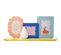 Hestia 3 Frame Collage with Vase - Brights Hestia Multicolor