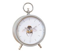 Hestia Bee Mantel Clock Metal Case