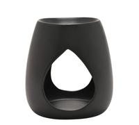 Hestia Black Teardrop Wax Melt Holder Black One Size