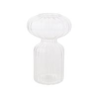 Hestia Clear Glass Vase - Small Clear One Size