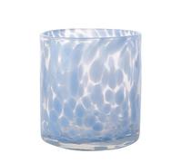 Hestia Confetti Glass Vase - Blue