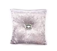 Hestia Diamante Crushed Velvet Cushion
