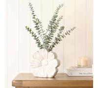 Hestia Flower Vase in White Hestia White