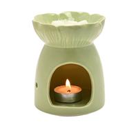 Hestia Flower Wax Melt Holder - Green Hestia Green