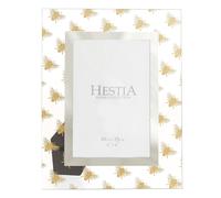 Hestia Glass Photo Frame Gold Bee 4" x 6"