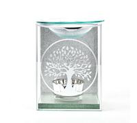 Hestia Glass Tree Of Life Oil Burner