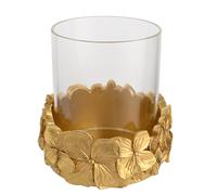 Hestia Gold Flower Candle Holder Hestia Gold