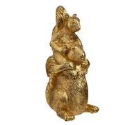 Hestia Gold Squirrels Figurine Gold One Size