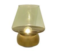 Hestia Green & Gold LED Lamp 20.5 cm Green