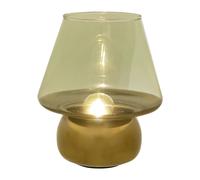 Hestia Green & Gold LED Lamp 20.5cm