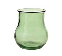 Hestia Green Recycled Glass Vase