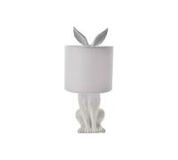 Hestia Hiding Rabbit Table Lamp White White