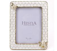 Hestia Honey Bee Resin Photo Frame 5" X 7"