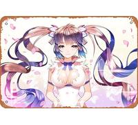 Hestia Is It Wrong To Try To Pick UpIn A Dungeon? Dungeon Ni Deai Wo Motomeru No Wa Machigatteiru Darou Ka Danmachi Anime Poster Home Wall Decoration Retro Metal Tin Sign 8x12 inch
