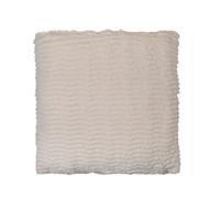 Hestia Ivory Faux Fur Ripple Cushion