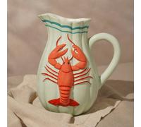 Hestia Lobster Vase in Green Hestia Green
