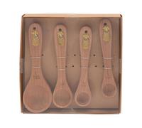 Hestia Measuring Spoons Pineapple Set Of 4 - Brown