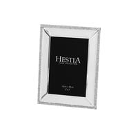 Hestia Mirror Glass Photo Frame 5" x 7"