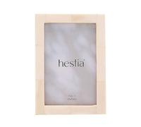 Hestia Natural White Bone Photo Frame 4x6 Inch Natural