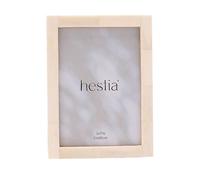 Hestia Natural White Bone Photo Frame 5x7 Inch Natural