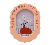 Hestia Pale Orange Frame 4" X 6" - Main Character Energy Orange