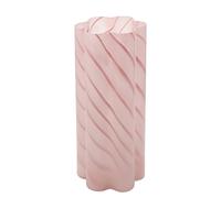 Hestia Pink Swirl Vase In Light Pink Light Pink One Size