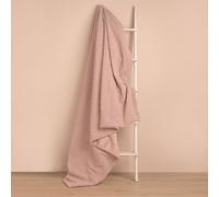 Hestia Pink Teddy Throw 150Cm X 150Cm Pink 150cm × 200cm