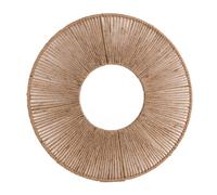 Hestia Rattan Framed Mirror 24In