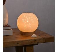 Hestia Round Dandelion Aroma Lamp In White White One Size