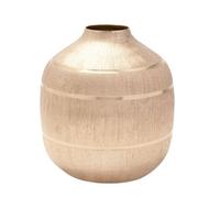 Hestia Round Gold Vase - Small