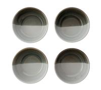 Hestia Set of 4 Reactive Glaze Grey Bowls