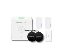 HESTIA Smart Cube WiFi Home Security Alarm System Bundle | Includes Base Station, Door & Window Sensor, Remote and RFID Tag, Smart App Control for SAFE-TECH Home Security, HS-01-SCU