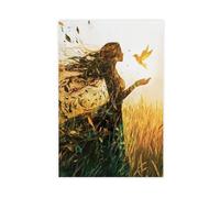 Hestia, The Sacred Woman Canvas Poster Bedroom Decor Landscape Office Room Decor Gift 16x24inch(40x60cm)